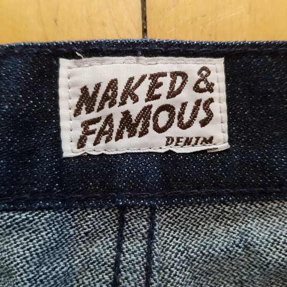 SOLD! Naked & Famous Mens Jeans Japanese Selvedge - Picture 7 of 8